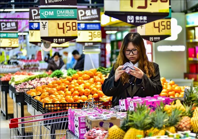 Nông sản, trái cây của Việt Nam có nhiều cơ hội hiện diện tại thị trường tỷ dân. Ảnh minh họa.
