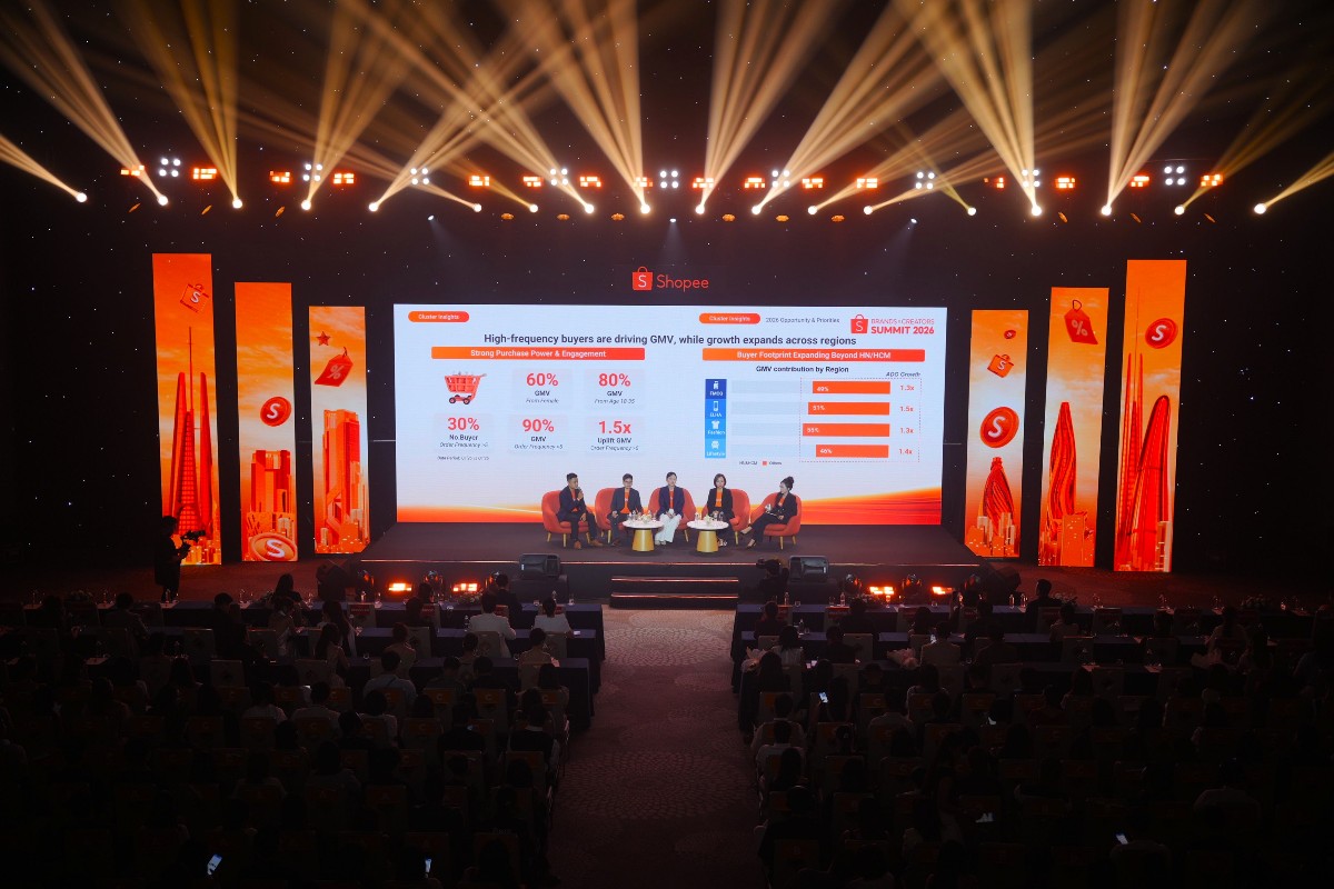 Hệ sinh thái nội dung và các công cụ tiếp thị của Shopee mở ra nhiều điểm chạm mới, giúp thương hiệu kết nối hiệu quả hơn với người dùng. Ảnh: Shopee.