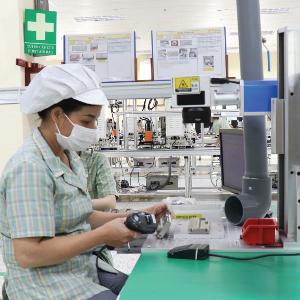 Sản xuất công nghiệp 6 tháng đầu năm tăng trưởng ấn tượng. Ảnh minh họa.