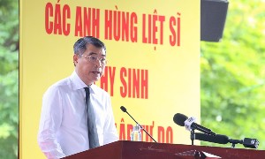 Thủ tướng Lê Minh Hưng phát biểu tại buổi lễ - Ảnh: VGP