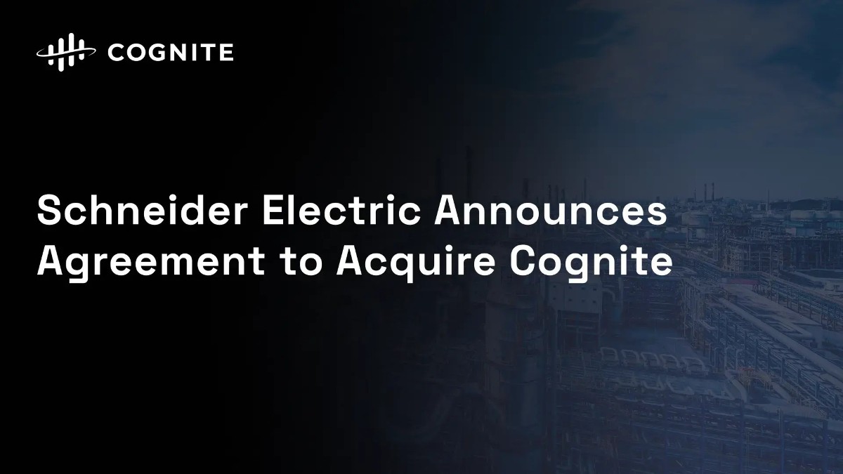 Schneider Electric chi 3,1 tỷ USD mua lại Cognite, củng cố vị thế trong AI công nghiệp
