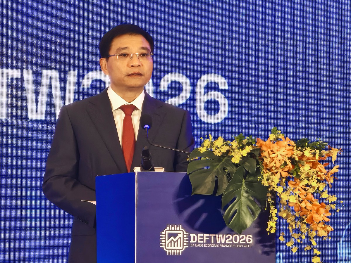 Phó Thủ tướng Chính phủ Nguyễn Văn Thắng phát biểu khai mạc Hội nghị - Ảnh: Quang Hiếu