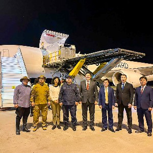 Có mặt tại sự kiện có bà Ganbaatar Hulan - Đại sứ Mông Cổ tại Việt Nam, Đại tá Trần Đình Đức - Phó Tư lệnh Bộ Tư lệnh Cảnh sát cơ động, Bộ Công an, ông Nguyễn Việt Sơn - Phó Tổng giám đốc ROX Group và đại diện ngân hàng MSB. Ảnh: ROX Group.
