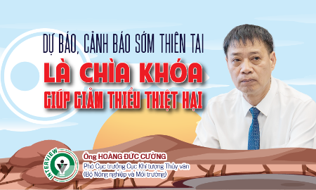 Dự báo, cảnh báo sớm thiên tai là chìa khóa giúp giảm thiểu thiệt hại