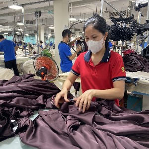 Xuất khẩu dệt may Việt Nam sang thị trường Hoa Kỳ tiếp tục tăng trưởng tích cực. Ảnh: Vũ Khuê.