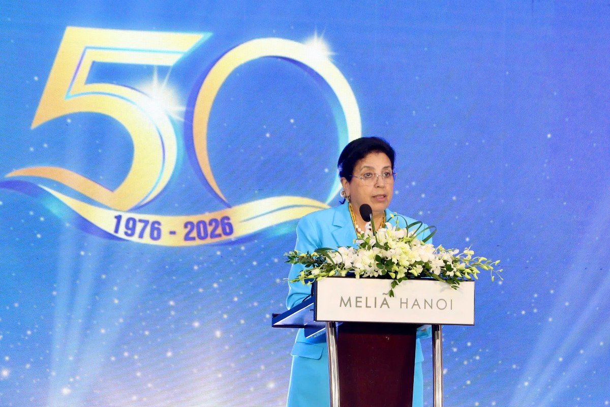 Bà Najat Mokhtar, Phó Tổng Giám đốc Cơ quan Năng lượng nguyên tử quốc tế (IAEA)