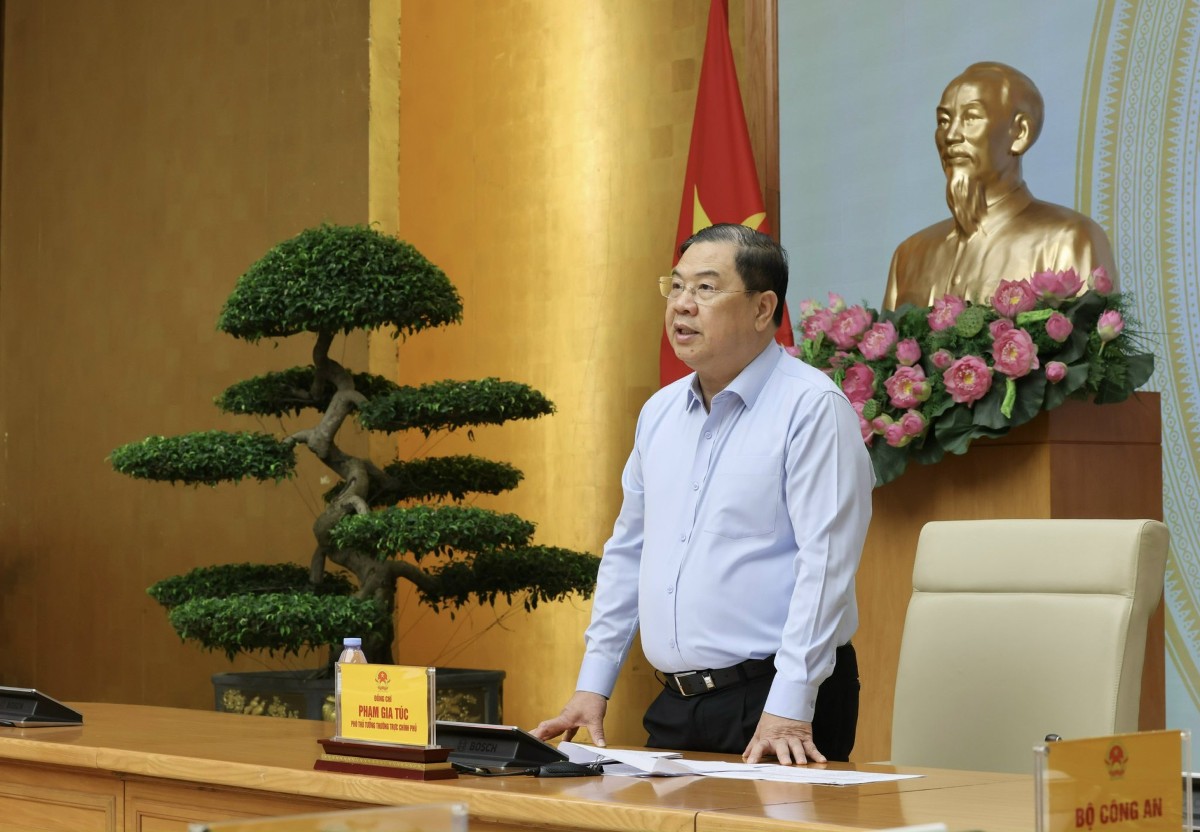 Phó Thủ tướng Thường trực Phạm Gia Túc, Trưởng ban Chỉ đạo quốc gia chống buôn lậu, gian lận thương mại và hàng giả