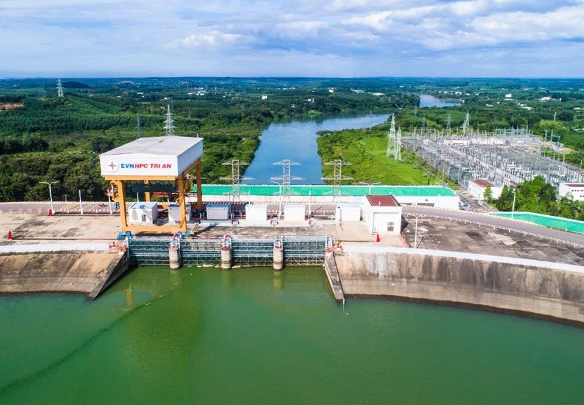 Đẩy nhanh tiến độ Dự án Thủy điện Trị An mở rộng. Ảnh minh họa.