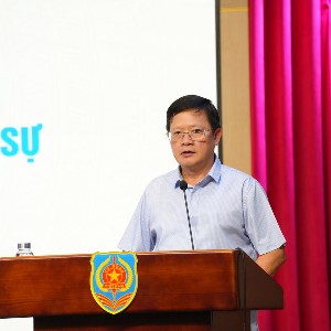 Thứ trưởng Mai Lương Khôi phát biểu chỉ đạo Hội nghị. Ảnh: MOJ.