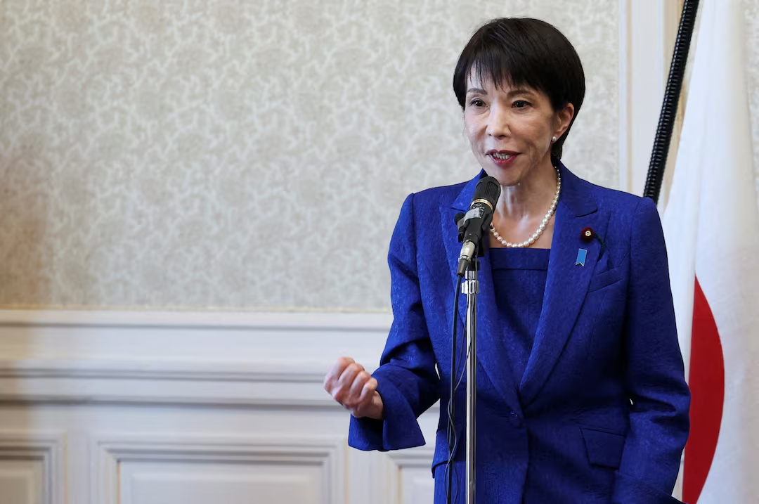 Thủ tướng Nhật Bản Sanae Takaichi - Ảnh: Reuters.