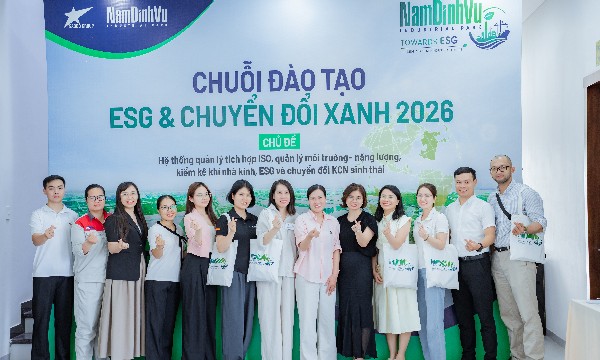 Nam Đình Vũ kiến tạo hệ sinh thái công nghiệp xanh