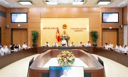 Quang cảnh phiên họp. Ảnh: Quốc hội.