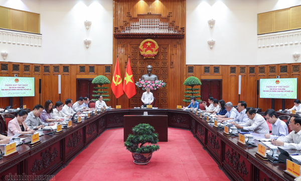 Thủ tướng yêu cầu phấn đấu giải ngân 100% vốn chương trình mục tiêu quốc gia