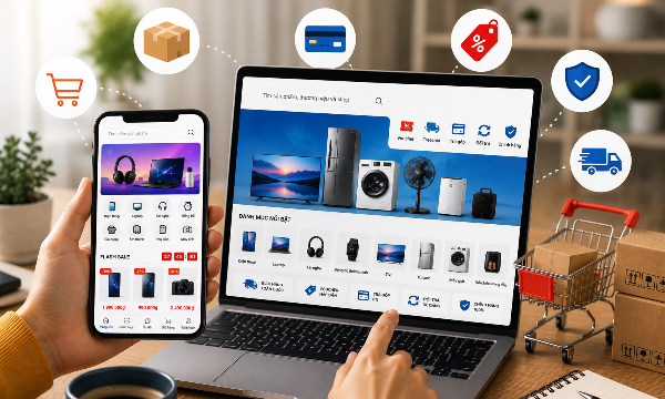 4 tháng, người Việt chi hơn 10 nghìn tỷ để mua sắm đồ điện tử online