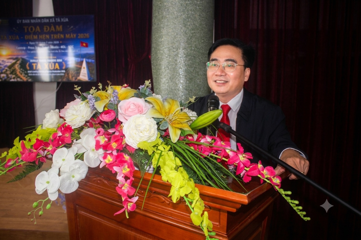 Ông Đỗ Văn Xiêm, Phó Bí thư Đảng ủy, Chủ tịch UBND xã Tà Xùa