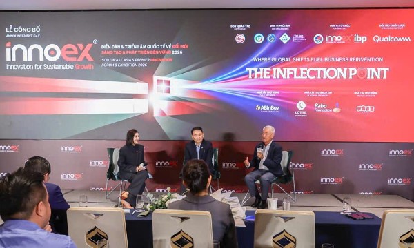 InnoEx 2026: Doanh nghiệp tìm cơ hội từ AI và hệ sinh thái đổi mới sáng tạo