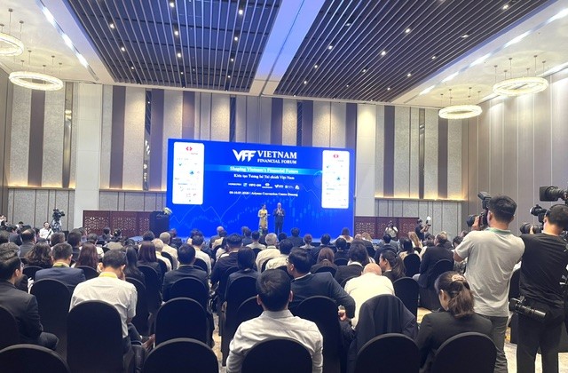 Toàn cảnh Phiên khai mạc Diễn đàn Tài chính Việt Nam 2026. Ảnh Ngô Anh Văn
