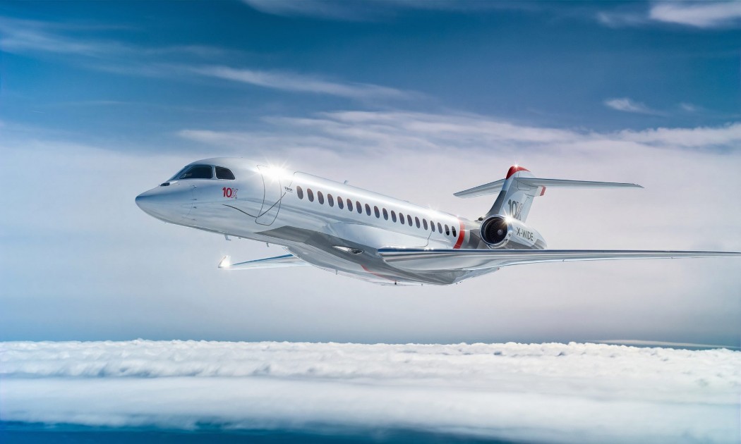 Dòng máy bay Dassault Falcon 10X.