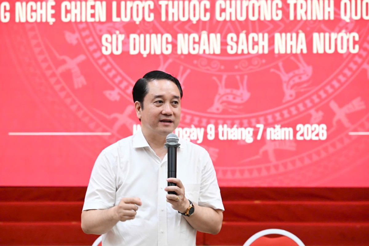 Giám đốc NAFOSTED Đào Ngọc Chiến - Ảnh:MST.