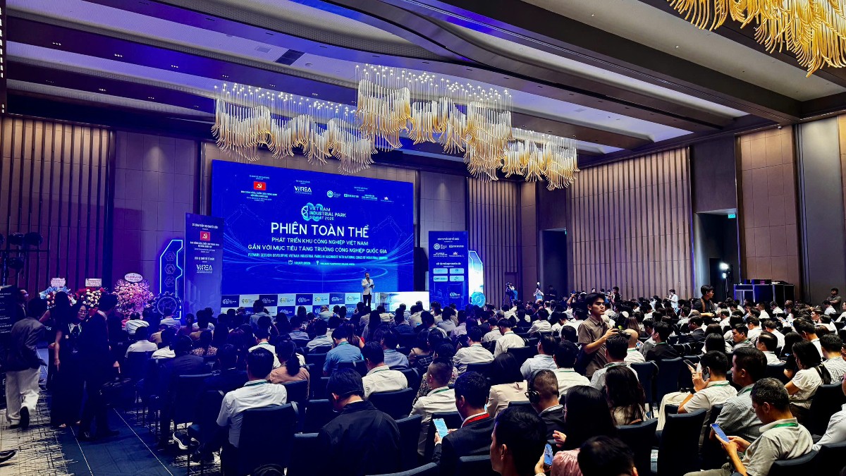 Toàn cảnh Phiên Toàn thể, Diễn đàn Phát triển Khu công nghiệp Việt Nam 2026. Ảnh: Huỳnh Dũng