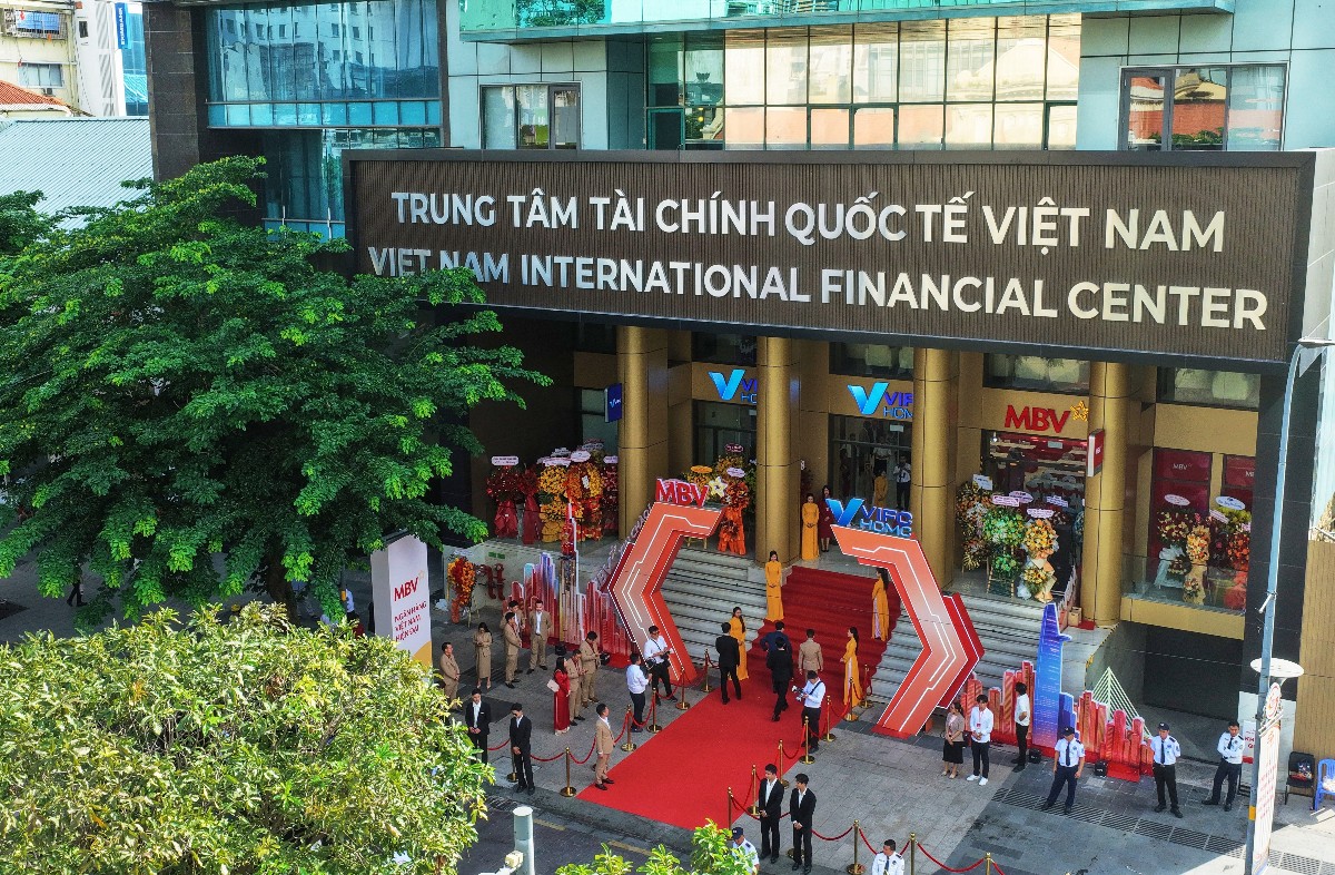 MBV khai trương trụ sở kinh doanh tại tòa nhà của Trung tâm Tài chính Quốc tế Việt Nam tại TP. HCM. Ảnh: MBV.