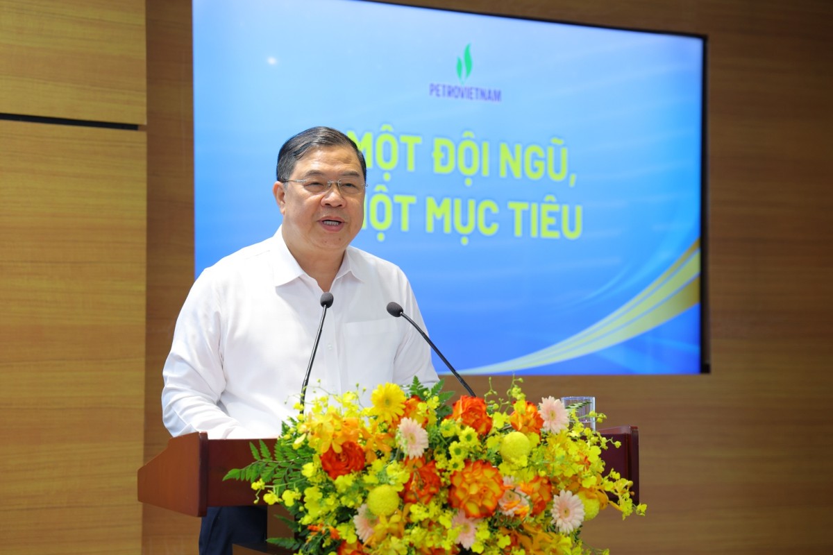 Phó Thủ tướng Thường trực Chính phủ Phạm Gia Túc: Petrovietnam đã có những đóng góp quan trọng vào ổn định kinh tế vĩ mô, bảo đảm các cân đối lớn của nền kinh tế và giữ vững an ninh năng lượng quốc gia. Ảnh: Petrovietnam.