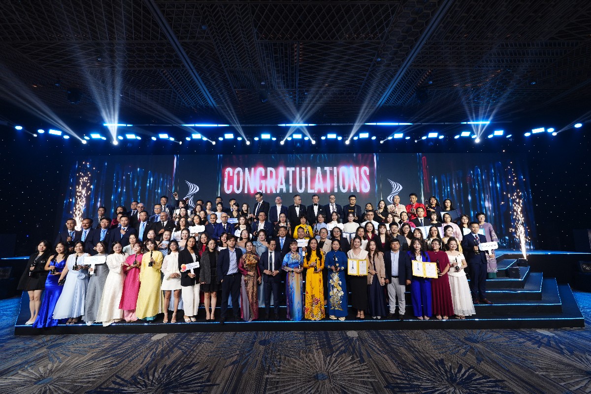 Giải thưởng HR Asia được tổ chức thường niên tại 15 quốc gia và thị trường trong khu vực châu Á như Singapore, Hàn Quốc, Trung Quốc, Malaysia, Việt Nam... Ảnh: Tân Cảng Sài Gòn.