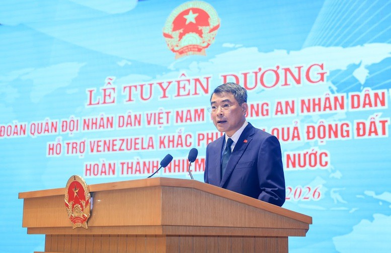 Thủ tướng Chính phủ Lê Minh Hưng phát biểu. Ảnh: VGP