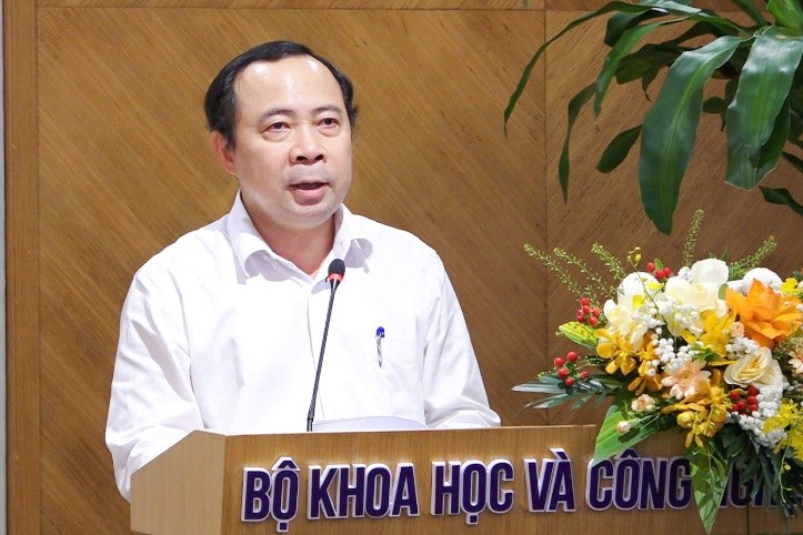 Bộ trưởng Vũ Hải Quân phát biểu tại Hội nghị.