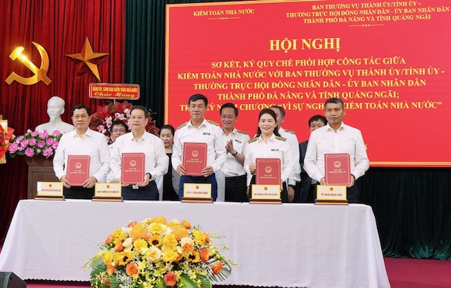 Kiểm toán nhà nước ký kết Quy chế phối hợp với TP. Đà Nẵng