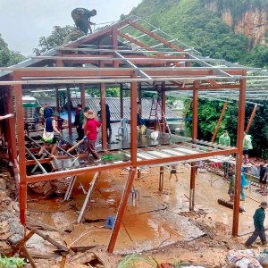 Khẩn trương khắc phục hậu quả mưa lũ tại Sơn La.
