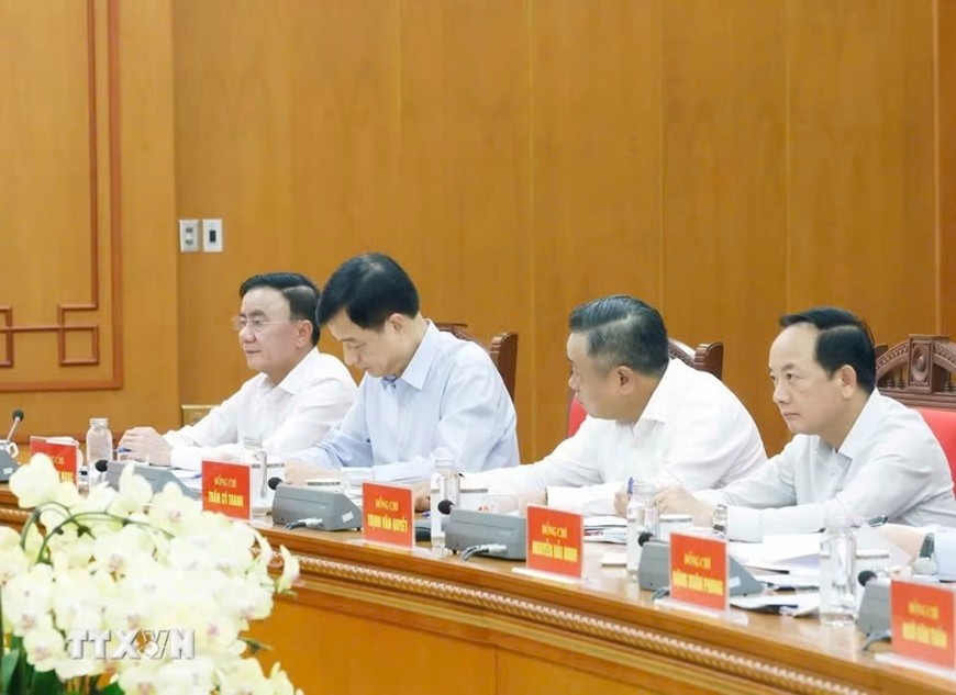 Các đại biểu tham dự phiên họp. Ảnh: TTXVN