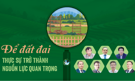 Để đất đai thực sự trở thành nguồn lực quan trọng