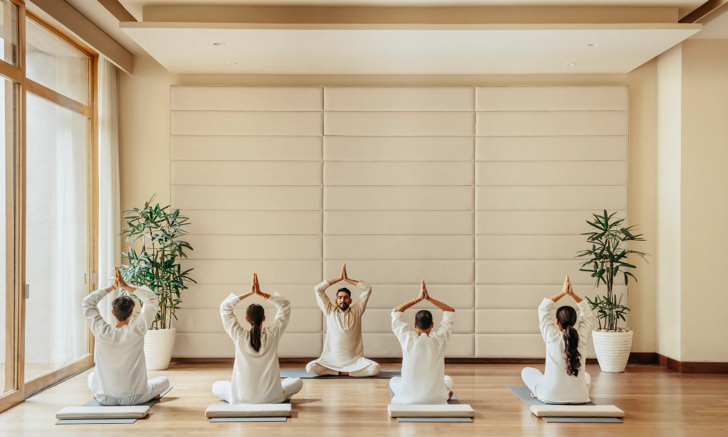 Nghiên cứu đã chỉ ra mối quan hệ trực tiếp giữa yoga, thiền định và sức khỏe đường ruột. Ảnh: Wiztrek