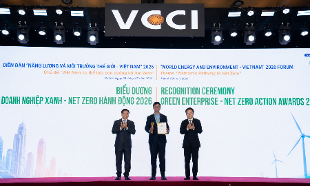 Techcombank được vinh danh trong Top 10 Net Zero Việt Nam 2026: Khẳng định vị thế trong lĩnh vực tài chính xanh