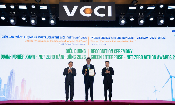 Techcombank được vinh danh trong Top 10 Net Zero Việt Nam 2026: Khẳng định vị thế trong lĩnh vực tài chính xanh