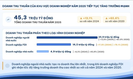 Doanh nghiệp ngoài nhà nước và FDI đang tạo việc làm lớn nhất cả nước