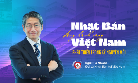 Nhật Bản đồng hành cùng Việt Nam phát triển trong kỷ nguyên mới