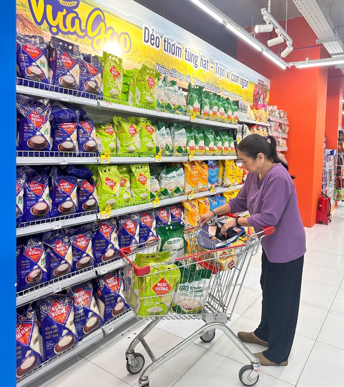 Nhu cầu tiêu dùng các sản phẩm thân thiện môi trường tại Việt Nam tăng trung bình 15% mỗi năm. Ảnh: WinMart