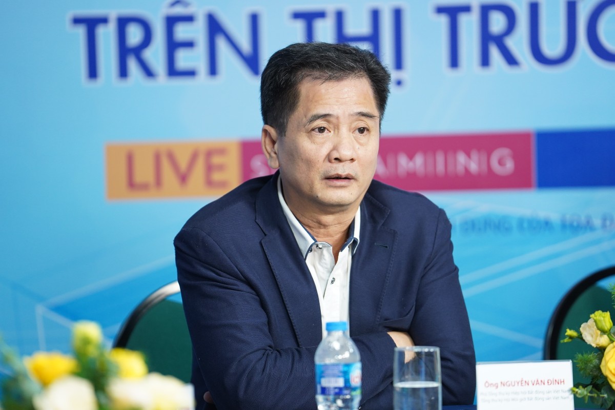 TS. Nguyễn Văn Đính, Phó Chủ tịch VNREA, Chủ tịch Hội Môi giới Bất động sản Việt Nam.