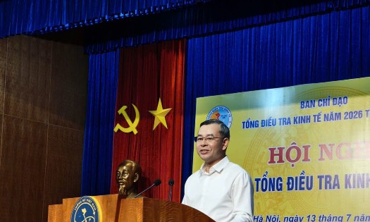 Minister of Finance Ngo Van Tuan speaks at the conference (Photo: Khanh Vy)_