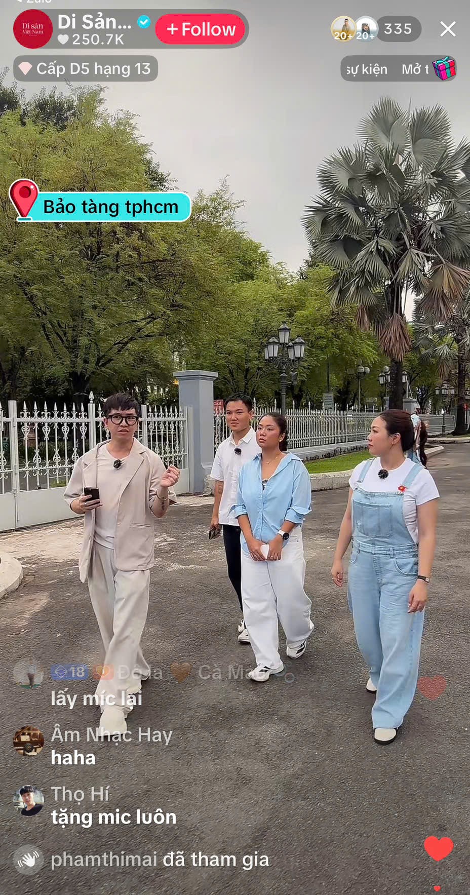 Chuỗi livestream trên kênh TikTok Di sản Việt Nam kéo dài từ tháng 6 đến tháng 7/2026. Ảnh: TikTok Di Sản Việt Nam