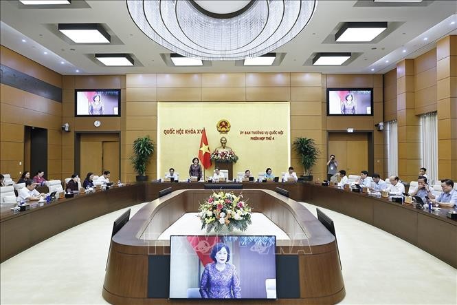Quang cảnh phiên họp - Ảnh: Doãn Tấn/TTXVN.