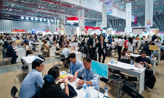 VIS 2025 đã tổ chức thành công các hoạt động kết nối B2B cho doanh nghiệp tham gia. Ảnh: Vụ Phát triển thị trường nước ngoài (Bộ Công Thương).