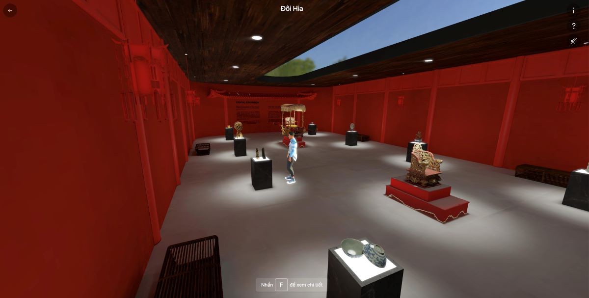 Trong giai đoạn thí điểm, triển lãm số các cổ vật trên nền tảng museehue.vn đã thu hút khoảng 15 nghìn lượt xem với 10 cổ vật đầu tiên. Ảnh: Phygital Labs