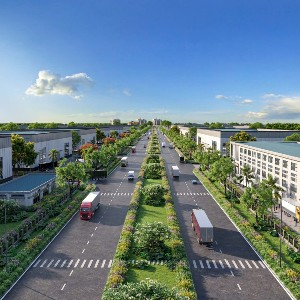 Khu công nghiệp Hoàng Diệu (phối cảnh) tại xã Gia Phúc, TP Hải Phòng với quy mô sử dụng 245ha đất, tổng mức đầu tư gần 3.400 tỷ đồng vừa được khởi công hồi tháng 5/2026.