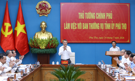 Thủ tướng Lê Minh Hưng: Phú Thọ phải trở thành “thủ phủ” công nghiệp của cả nước