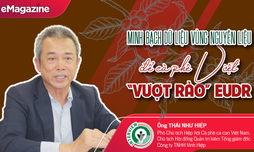 Minh bạch dữ liệu vùng nguyên liệu để cà phê Việt “vượt rào” EUDR