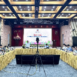 Quang cảnh hội nghị. Ảnh: MOJ.