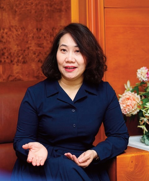 Ms. Nguyen Thi Huong, Director General of the National Statistics Office.